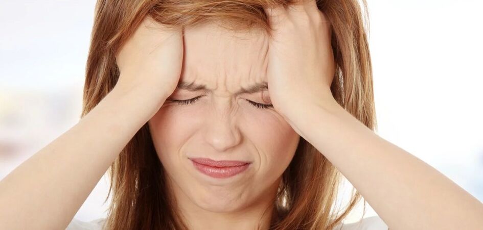 Migraine - conséquence de l'ostéochondose